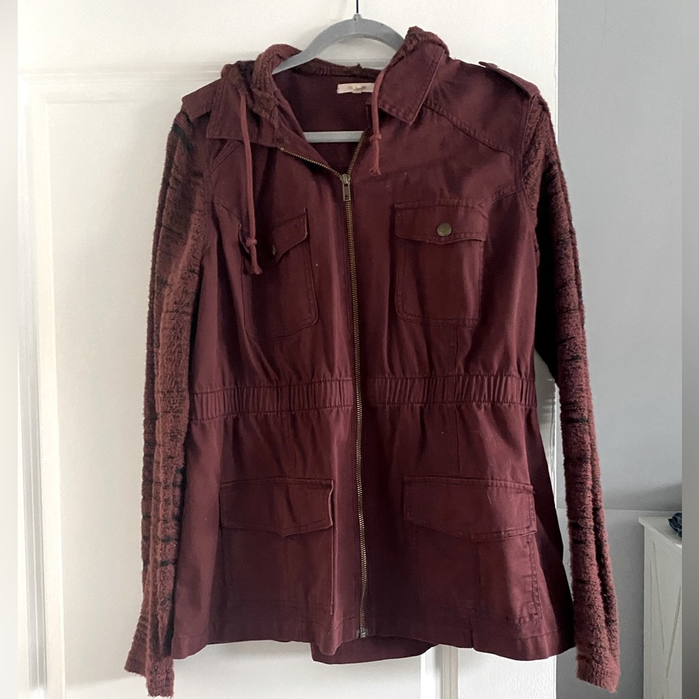 Maroon Lightweight Jacket